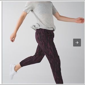 Lululemon patterned joggers